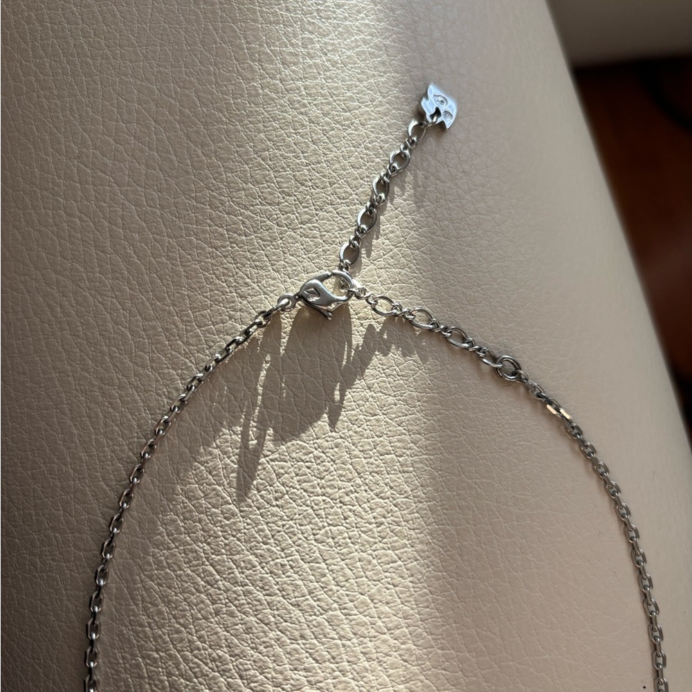 SWAROVSKI Big Crystal silver necklace - Picture 3 of 6
